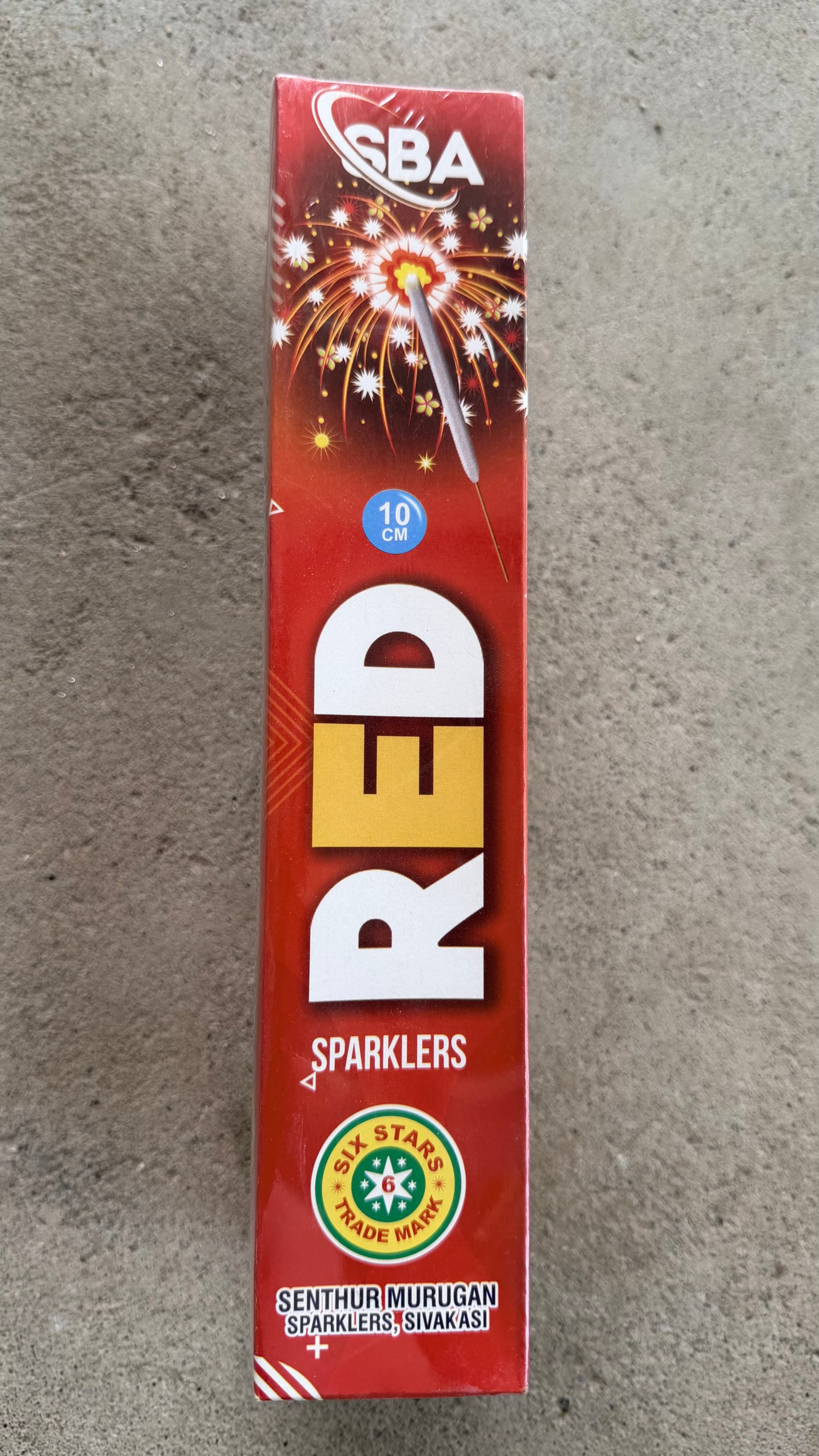 10Cm red (10pcs) (Box)
