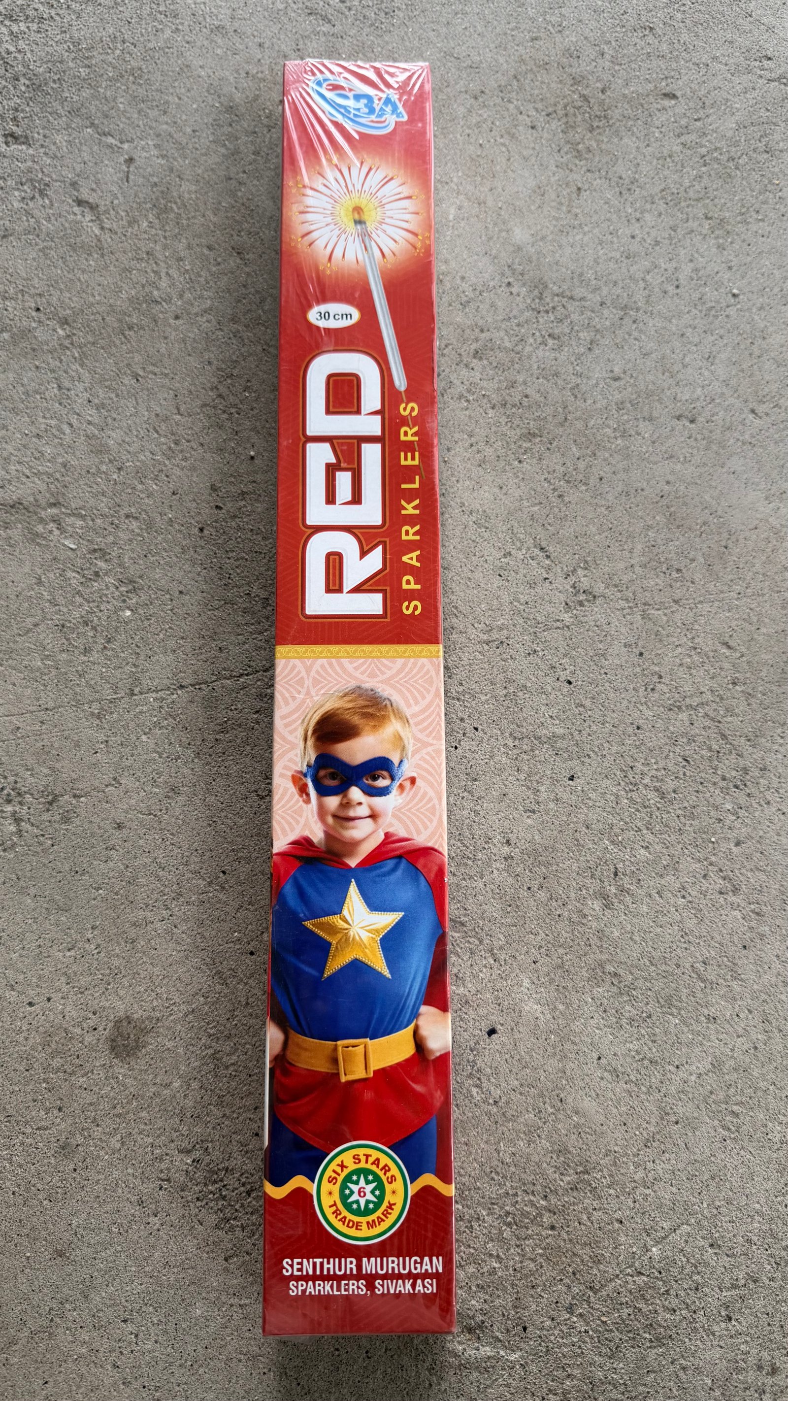 30cm red (5pcs)box