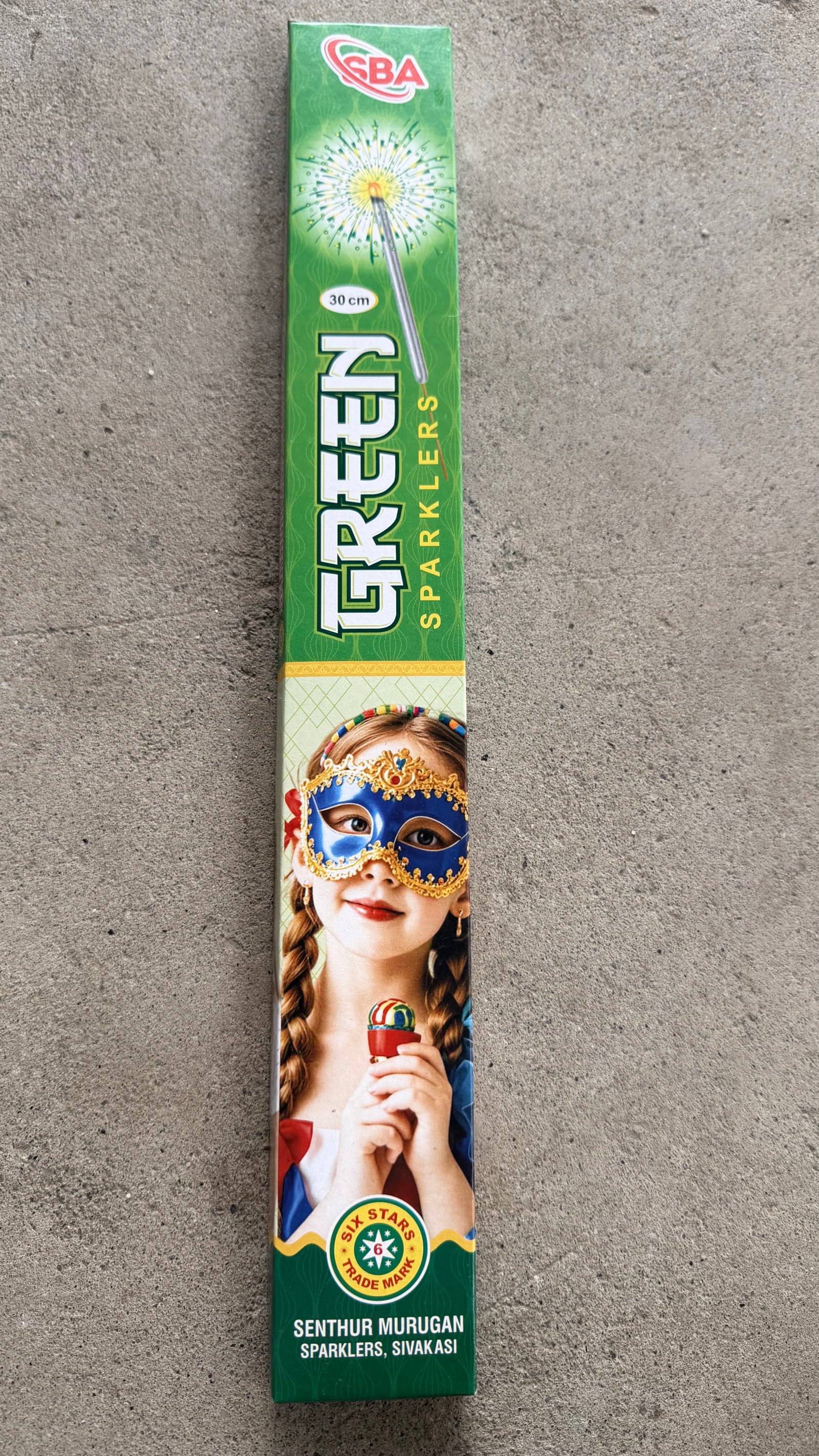 30cm green (5pcs) box