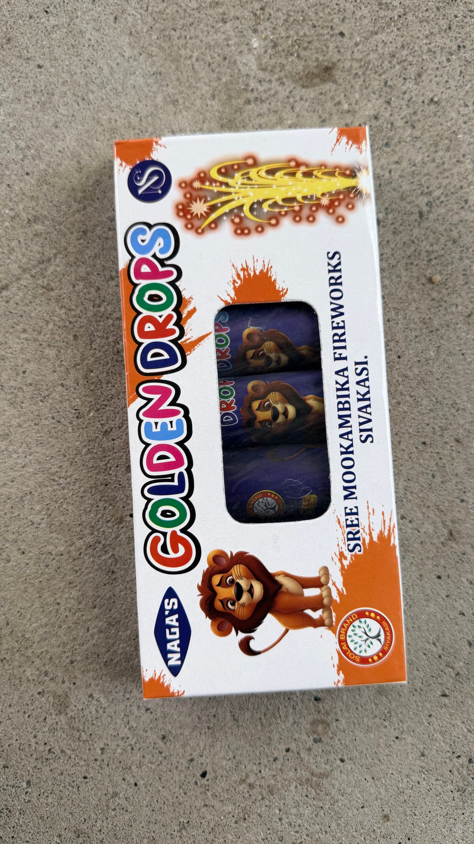 Golden drops (box)