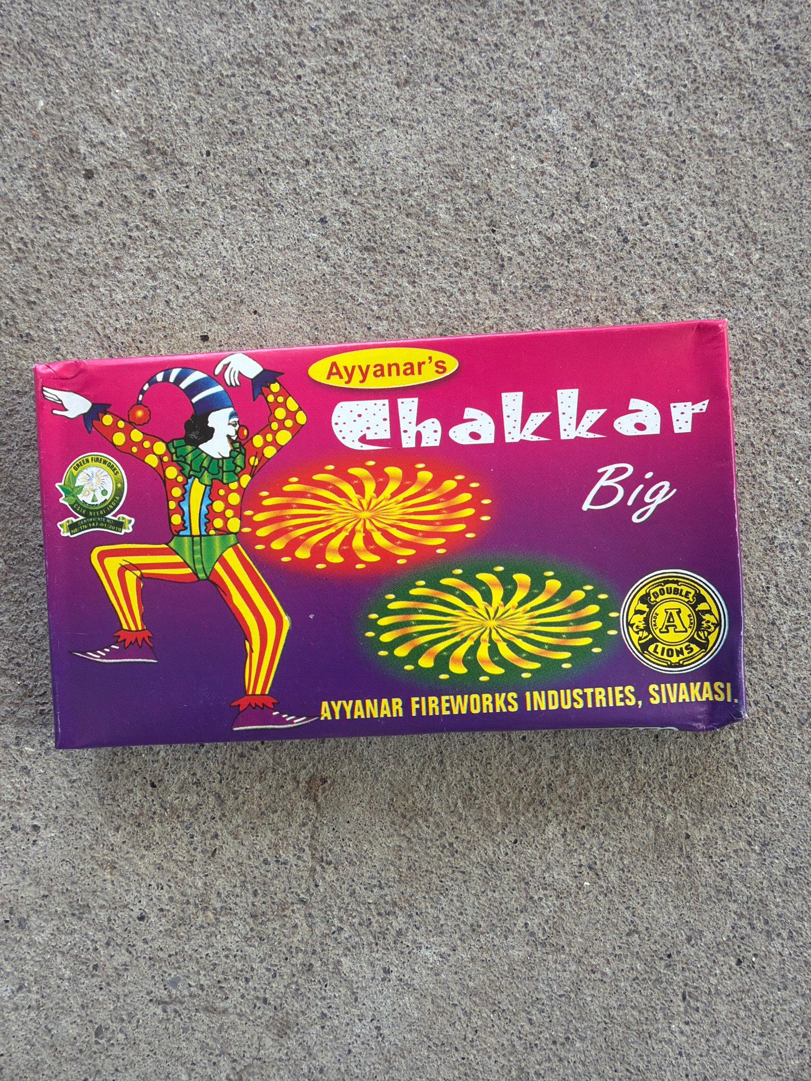 Ground chakkar big (box)
