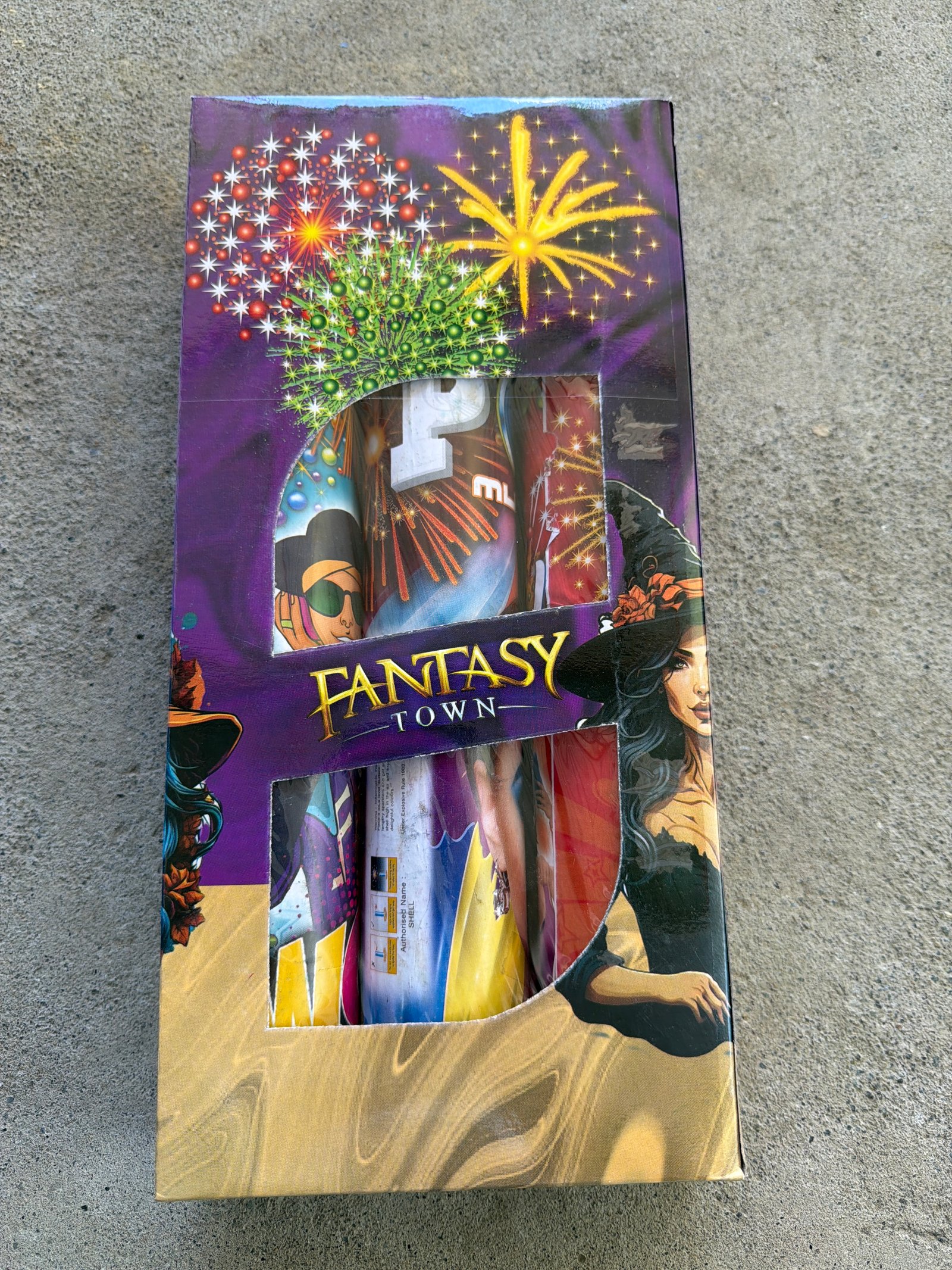 2 1/2” fancy (3pcs ) (Box)