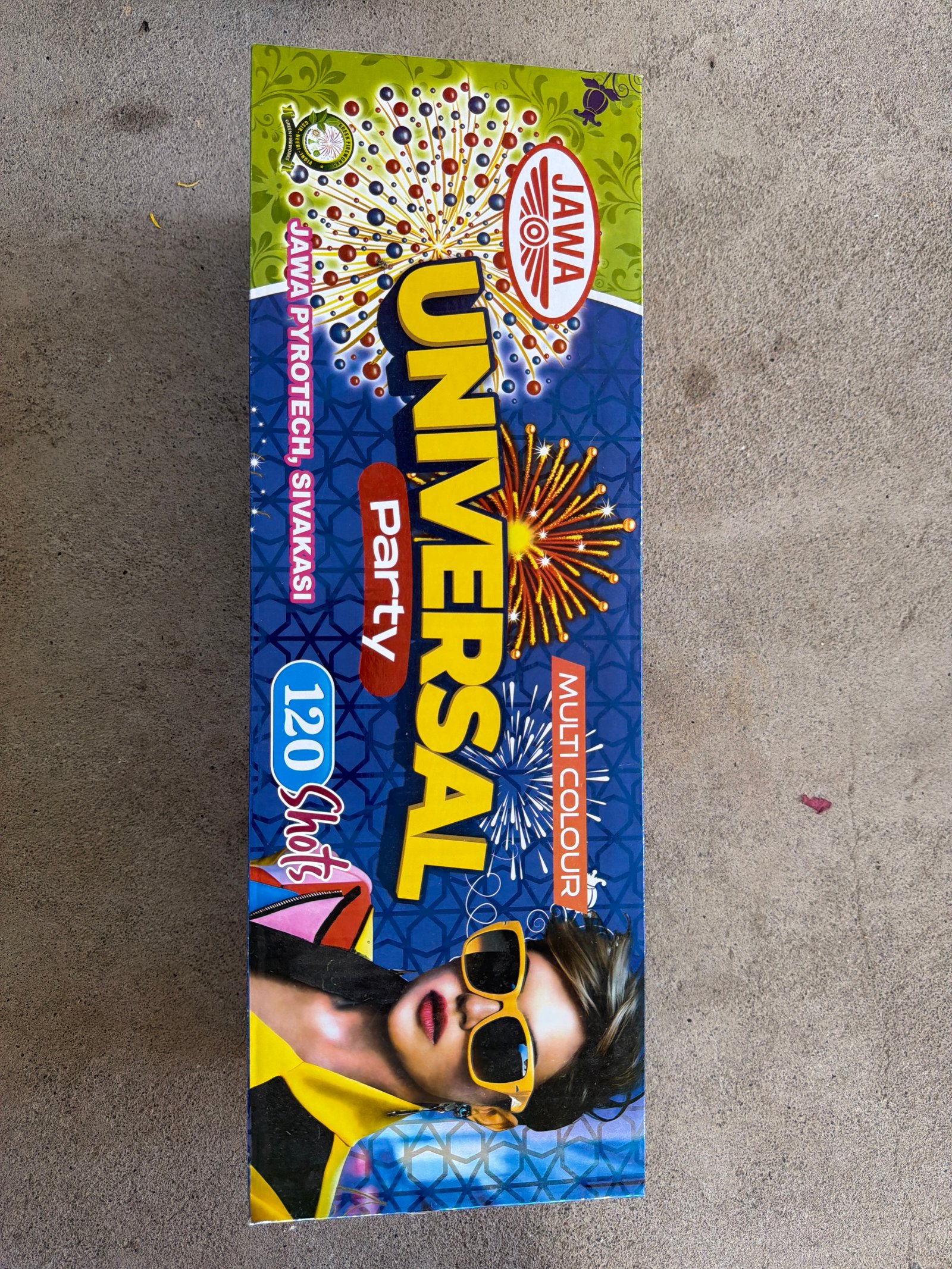 120 multi colour fancy shot