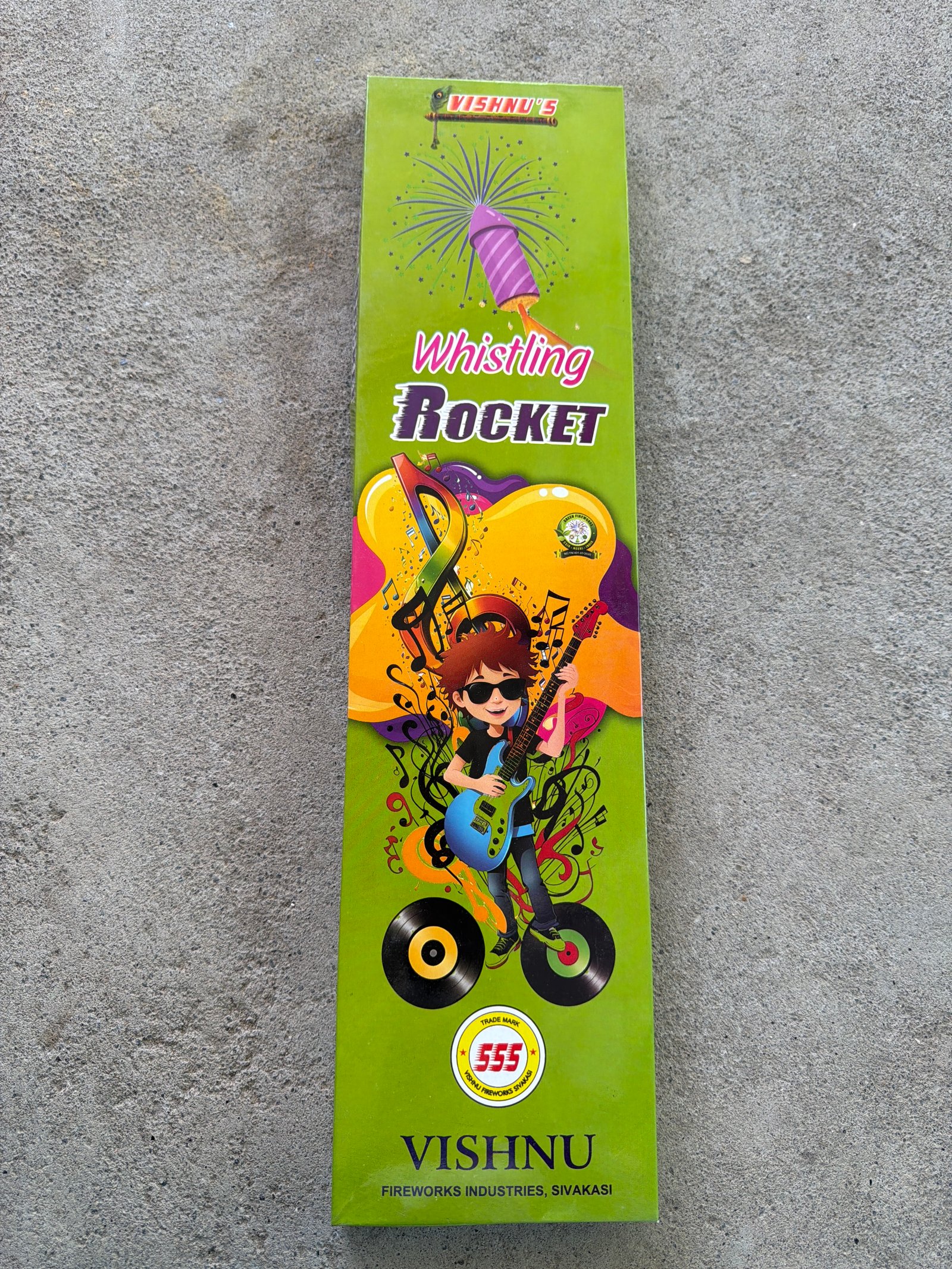 whistling rocket