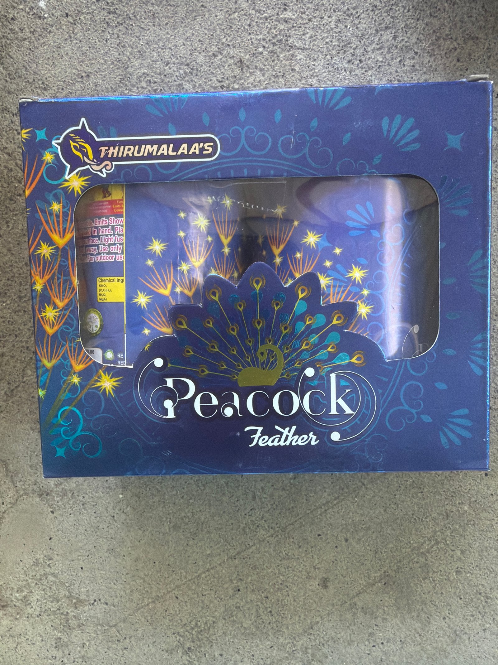 thirumala’s shower peacock (2pcs)