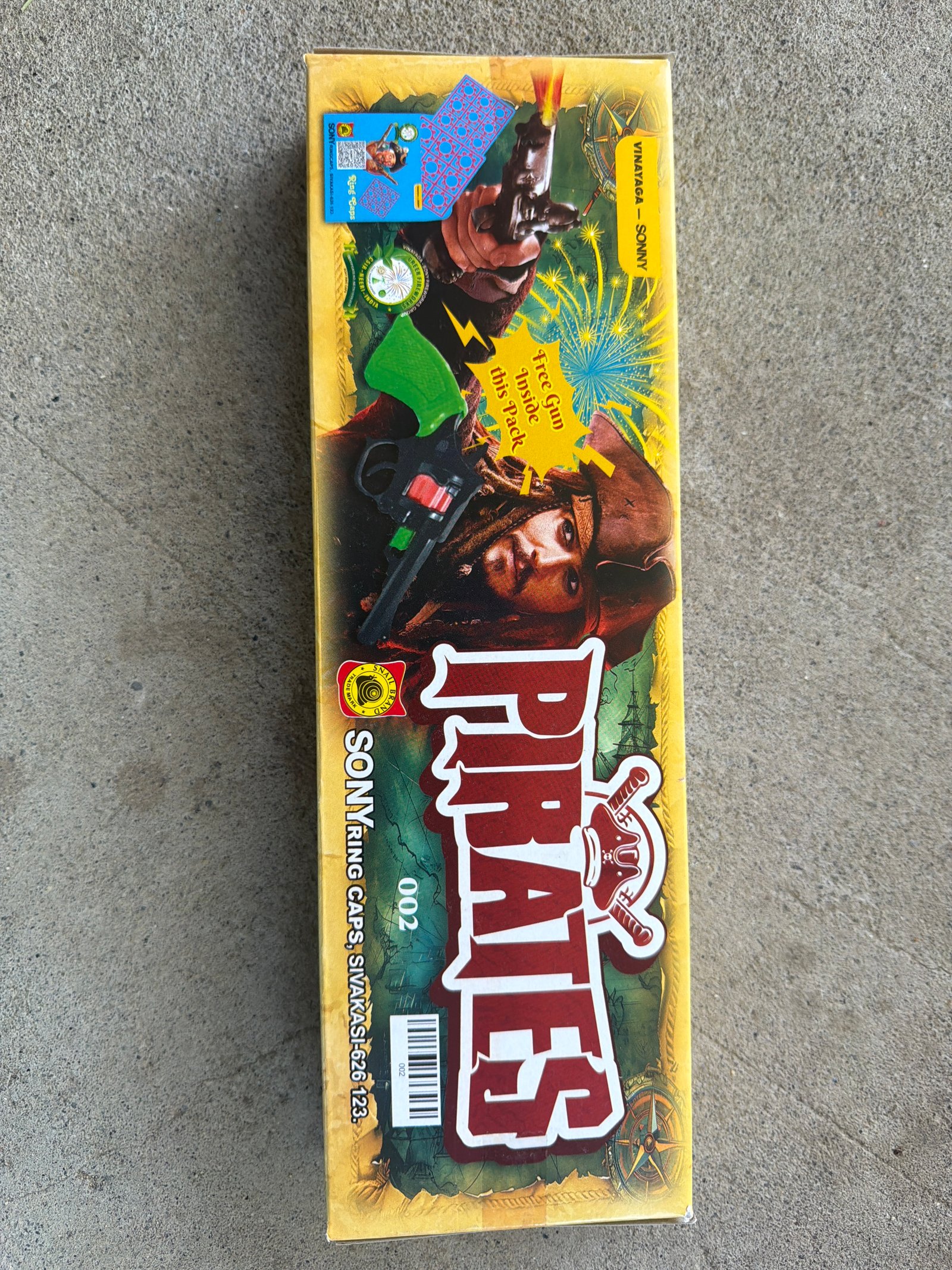 sony Pirates Gun